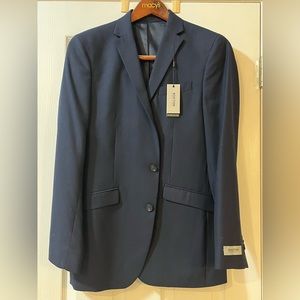 Kenneth Cole Navy Blue Suit Jacket